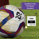 Nivia Rabona Pro Football-Multicolor