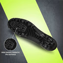 Nivia Airstrike Kids Black Football Shoes
