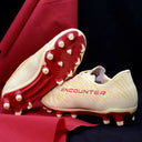 Nivia Encounter 11 Kids Double Cream Football Studs