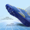 Nivia TF-800 0.1 Spikes Shoe -Blue