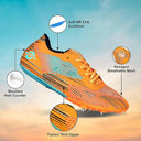 Nivia TF400 Spikes Shoe - Orange