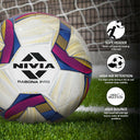 Nivia Rabona Pro Football-Multicolor