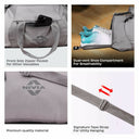 Nivia Drift Duffle Bag -Grey