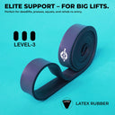 Nivia Training Power-stretch Long Loop Band Level 3