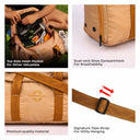 Nivia Blend Gym Duffle Bag -Beige