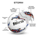 Nivia Storm Football White