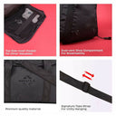 Nivia Blend Gym Duffle Bag Black