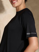 Traqfit Raglan Tee Black