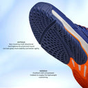 Nivia OPA Pickleball & Padel Court Shoe -Navy Blue