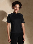 Traqfit Raglan Tee Black