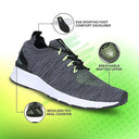 Nivia Arnold 2.0 Jogging Shoe -Green/Black