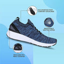 Nivia Arnold 2.0 Jogging Shoe -Blue/White