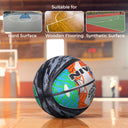 Nivia Street Art 8 Panel Training Basketball