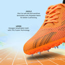 Nivia TF-800 0.1 Spikes Shoe -Orange