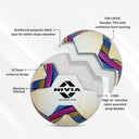 Nivia Rabona Pro Football-Multicolor