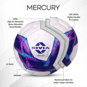Nivia Mercury Football White Blue