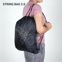 Nivia String Bag 2.0 Black