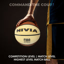 Nivia TopGrip 3.0 FIBA Level Basketball