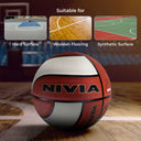 Nivia Warrior 12 Panel BFI Match Basketball