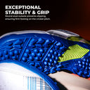 Nivia Yorker 2.0 Cricket Shoes -Blue Lime