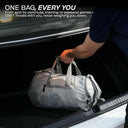 Nivia Drift Duffle Bag -Grey